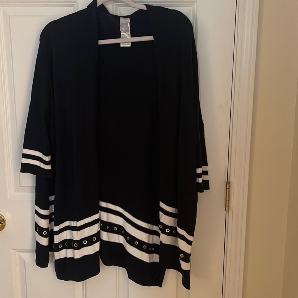 Chico’s Sweater Ruana Size Small Medium